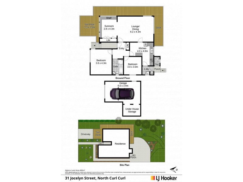 31 Jocelyn Street, North Curl Curl NSW 2099 Floorplan