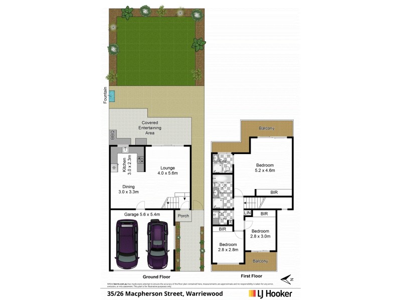 35/26 Macpherson Street, Warriewood NSW 2102 Floorplan