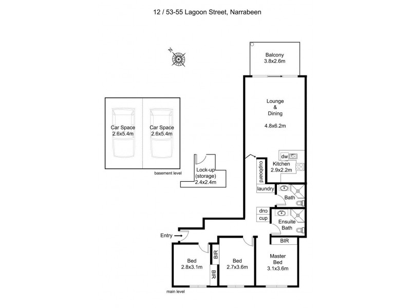 12/53-55 Lagoon Street, Narrabeen NSW 2101 Floorplan