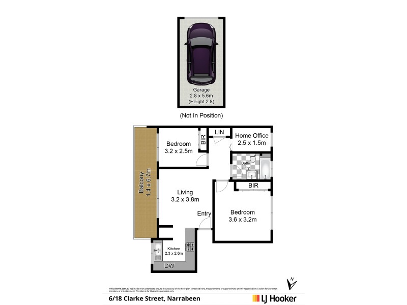 6/18 Clarke Street, Narrabeen NSW 2101 Floorplan