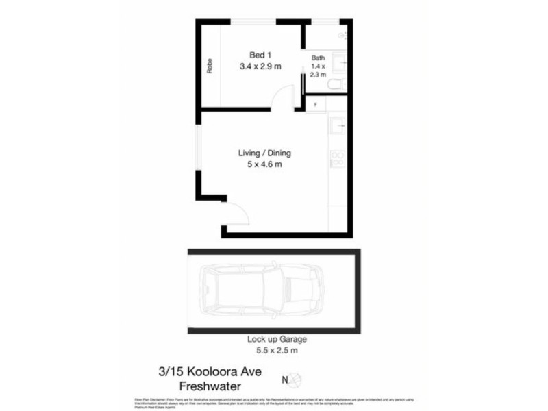 3/15 Kooloora Avenue, Freshwater NSW 2096