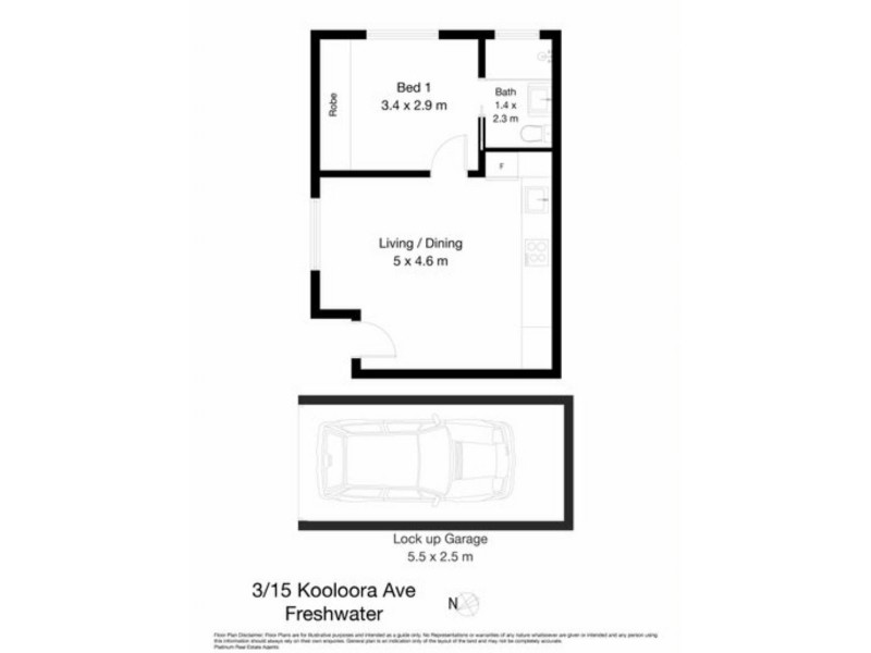 3/15 Kooloora Avenue, Freshwater NSW 2096