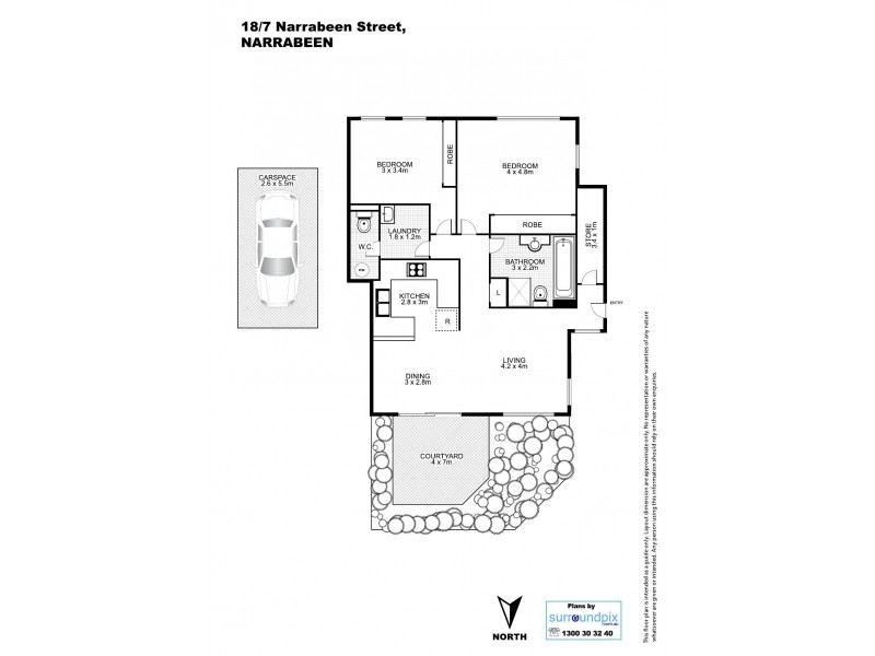 18/7 Narrabeen Street, Narrabeen NSW 2101 Floorplan