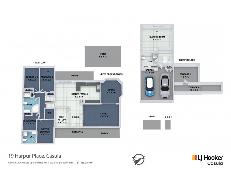 19 Harpur Place, Casula NSW 2170 Floorplan