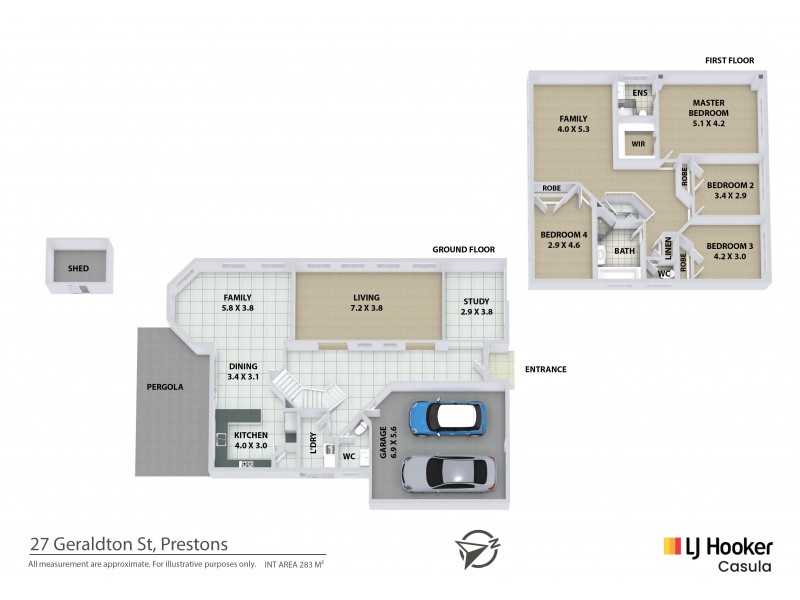 27 Geraldton Street, Prestons NSW 2170 Floorplan
