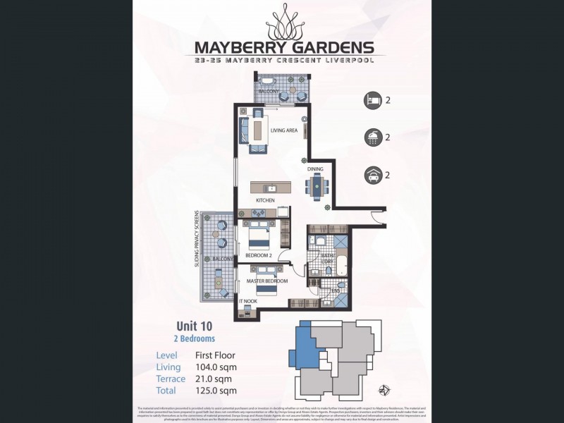 10/23-25 Mayberry Crescent, Liverpool NSW 2170