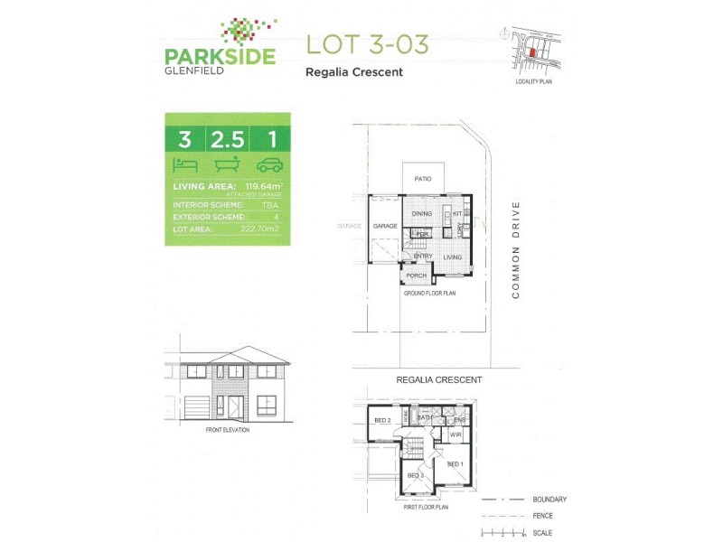 3 Regalia Crescent, Glenfield NSW 2167 Floorplan