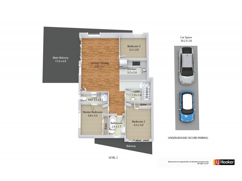 26/2 Kurrajong Road, Casula NSW 2170 Floorplan