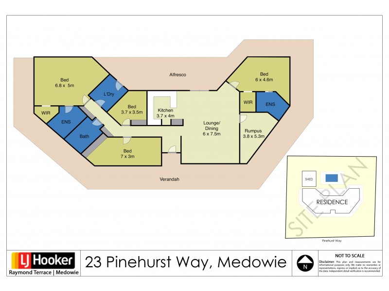 23 Pinehurst Way, Medowie NSW 2318 Floorplan