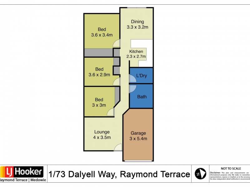 1/73 Dalyell Way, Raymond Terrace NSW 2324