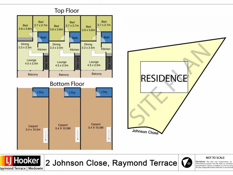 Units 1,2,3/2 Johnson Close, Raymond Terrace NSW 2324