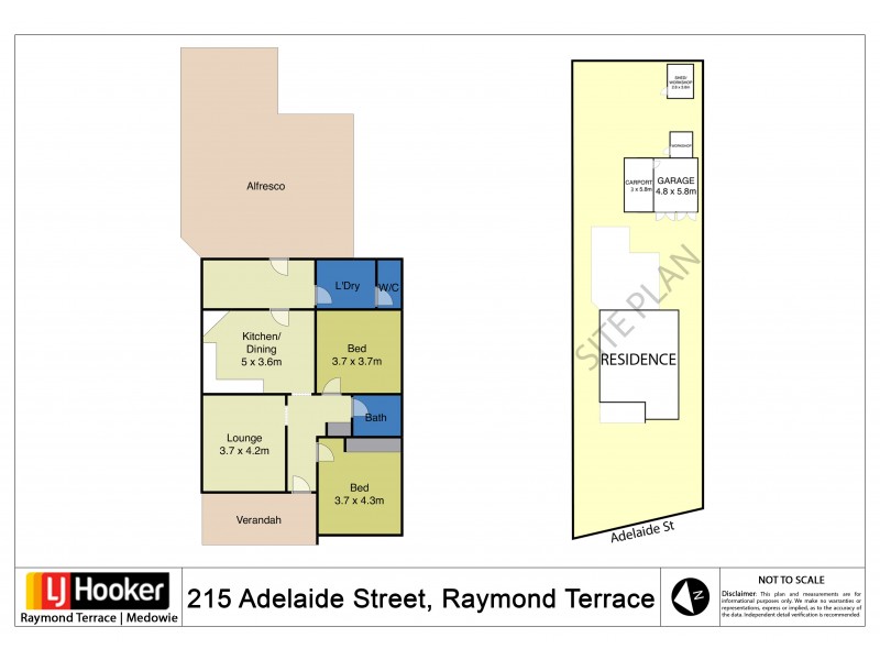 215 Adelaide Street, Raymond Terrace NSW 2324 Floorplan