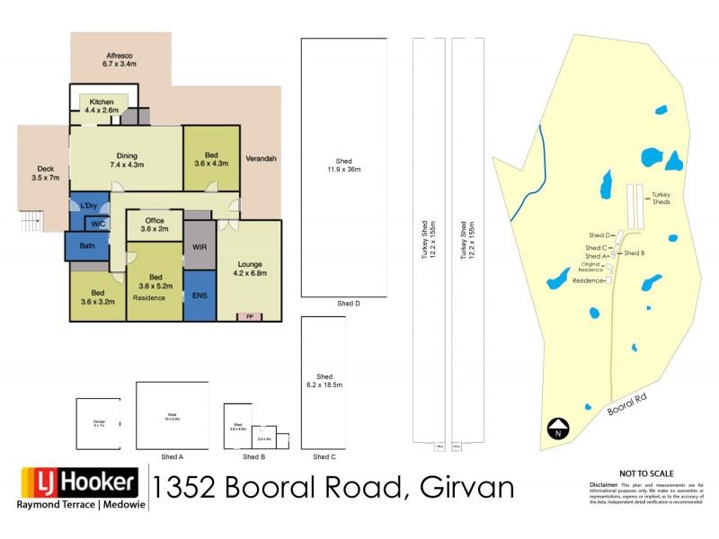1352 Booral Road, Girvan NSW 2425 Floorplan