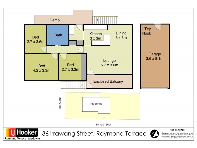 36 Irrawang Street, Raymond Terrace NSW 2324 Floorplan