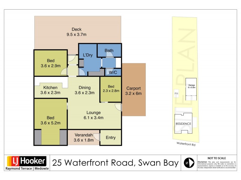 25-25A Waterfront Road, Swan Bay NSW 2324 Floorplan