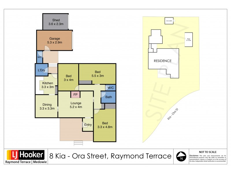 8 Kia-Ora Street, Raymond Terrace NSW 2324 Floorplan