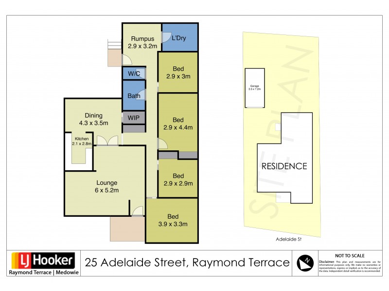 25 Adelaide Street, Raymond Terrace NSW 2324 Floorplan