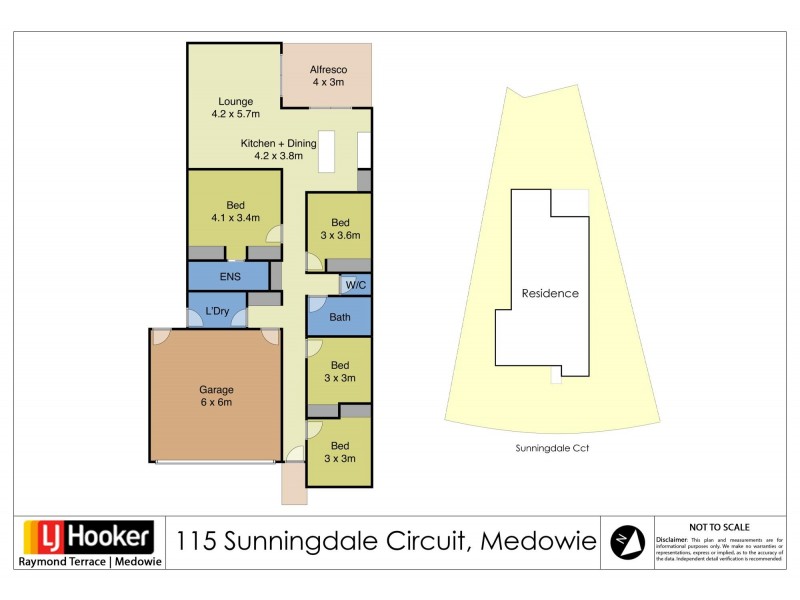 115 Sunningdale Circuit, Medowie NSW 2318 Floorplan