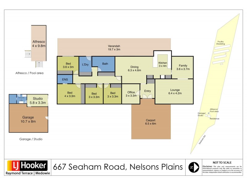 667 Seaham Road, Nelsons Plains NSW 2324 Floorplan