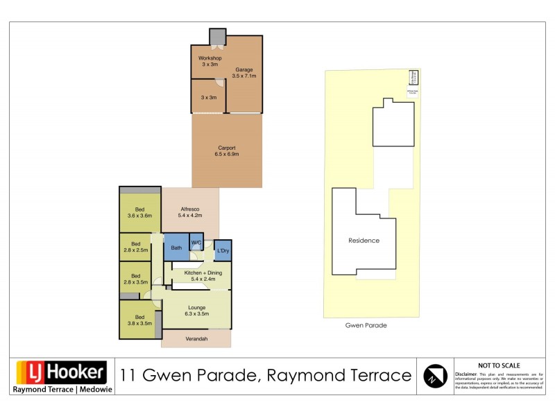 11 Gwen Parade, Raymond Terrace NSW 2324 Floorplan