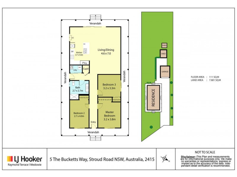 5 Bucketts Way, Stroud NSW 2425 Floorplan