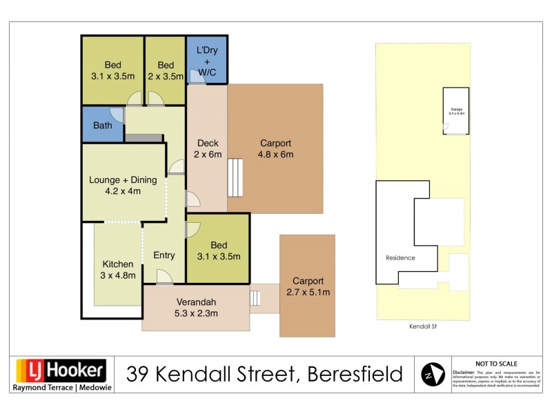 39 Kendall Street, Beresfield NSW 2322 Floorplan