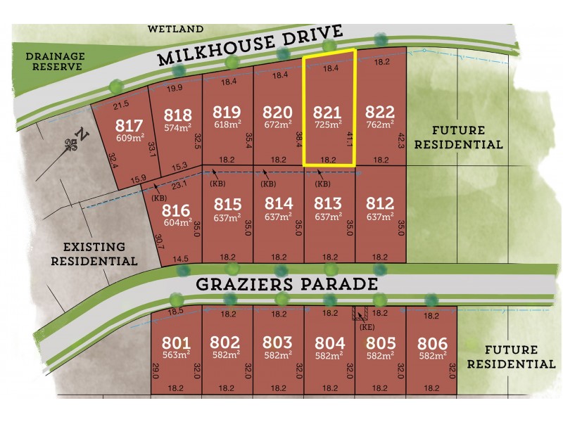Lot 821 Milkhouse Drive, Raymond Terrace NSW 2324