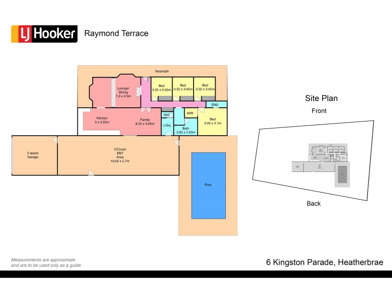 6 Kingston Parade, Raymond Terrace NSW 2324 Floorplan