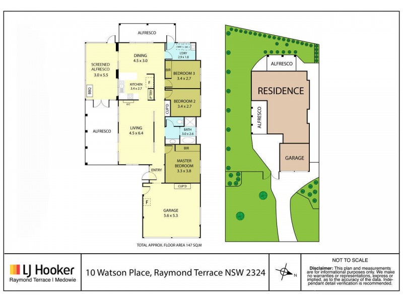 10 Watson Place, Raymond Terrace NSW 2324 Floorplan