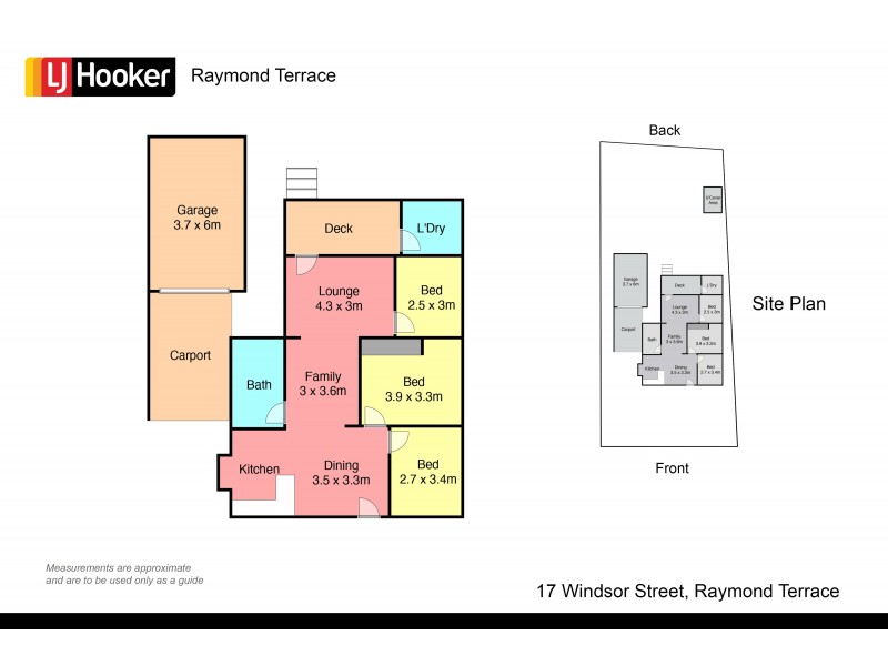 17 Windsor Street, Raymond Terrace NSW 2324 Floorplan
