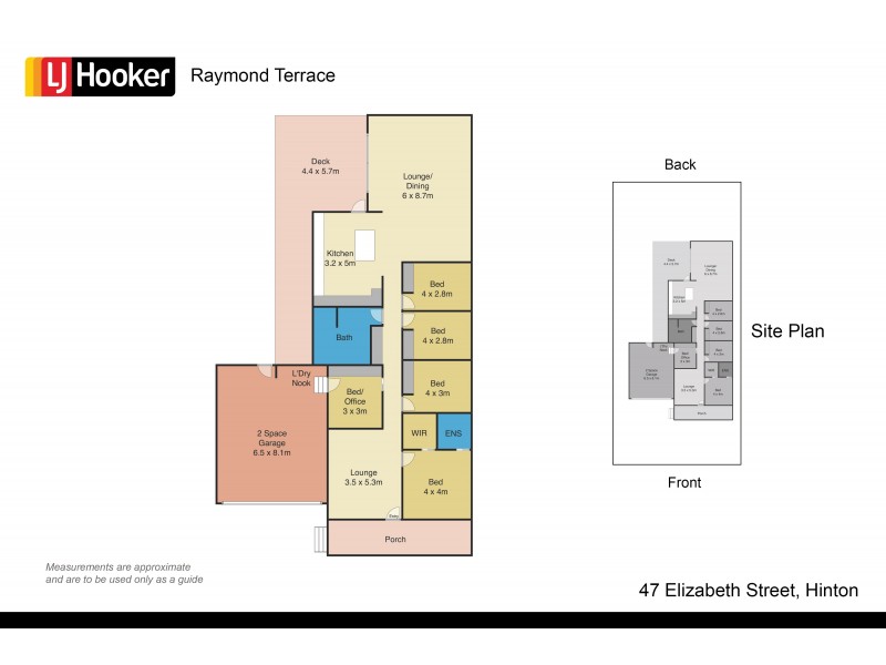 47 Elizabeth Street, Hinton NSW 2321 Floorplan