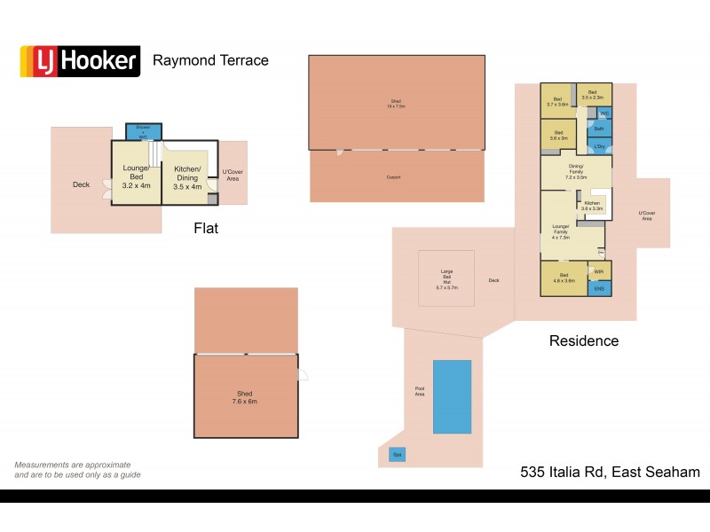 535 Italia Road, East Seaham NSW 2324 Floorplan
