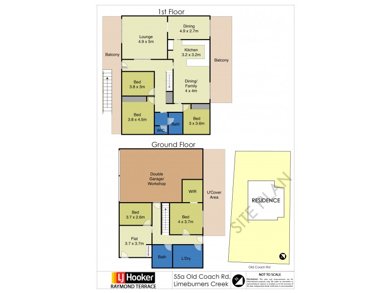 55a Old Coach Road, Limeburners Creek NSW 2324 Floorplan