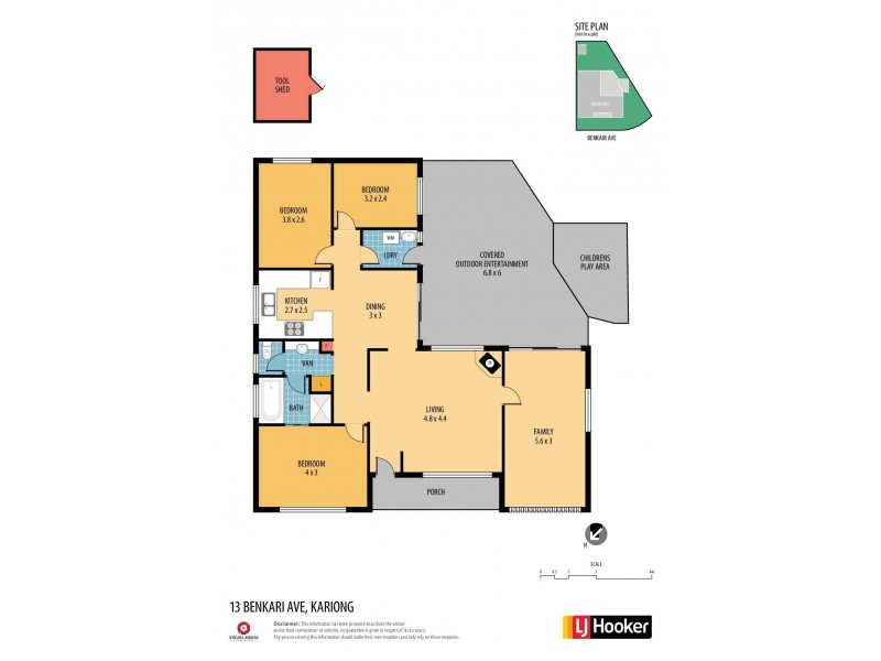 13 Benkari Avenue, Kariong NSW 2250 Floorplan