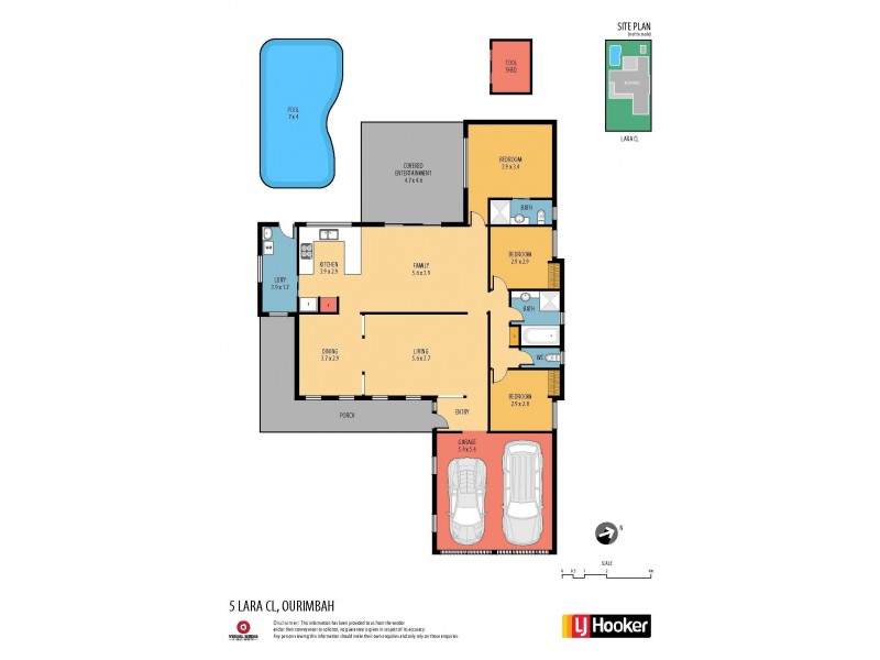 5 Lara Close, Ourimbah NSW 2258 Floorplan