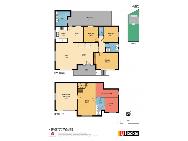 4 Sunset Street, Wyoming NSW 2250 Floorplan