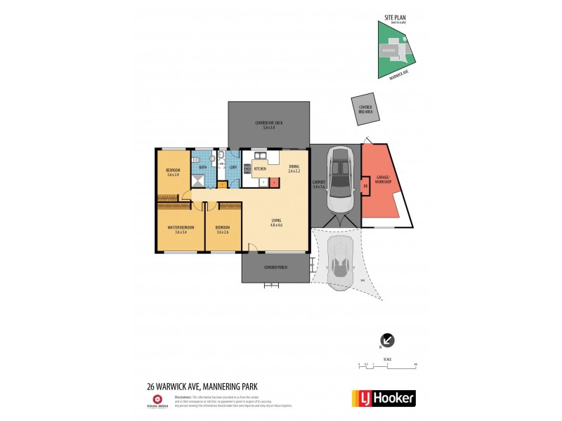 26 Warwick Avenue, Mannering Park NSW 2259 Floorplan