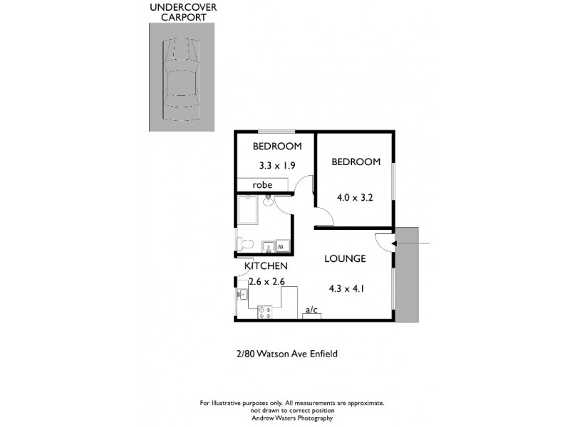 2/80 Watson Avenue, Enfield SA 5085 Floorplan