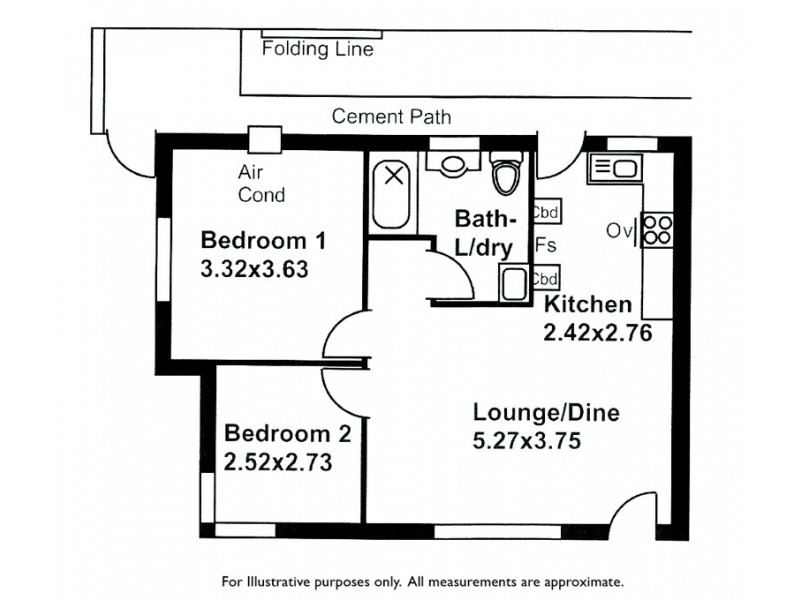 1/75 Churchill Road, Prospect SA 5082 Floorplan