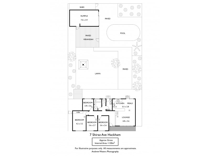 7 Shiraz Avenue, Hackham SA 5163 Floorplan