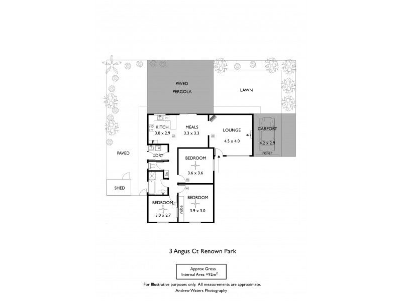 3 Angus Court, Renown Park SA 5008 Floorplan