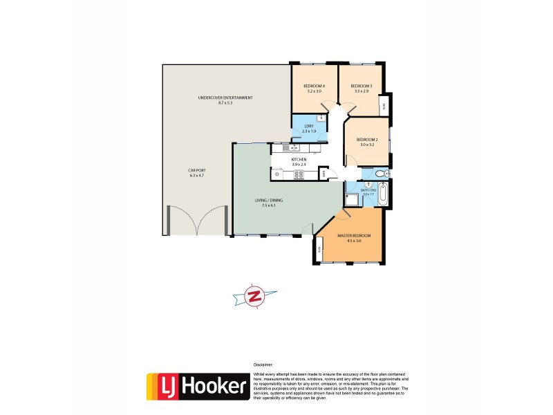 70 Acropolis Avenue, Rooty Hill NSW 2766 Floorplan