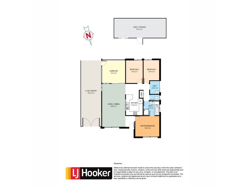 11 Woodley Crescent, Glendenning NSW 2761 Floorplan