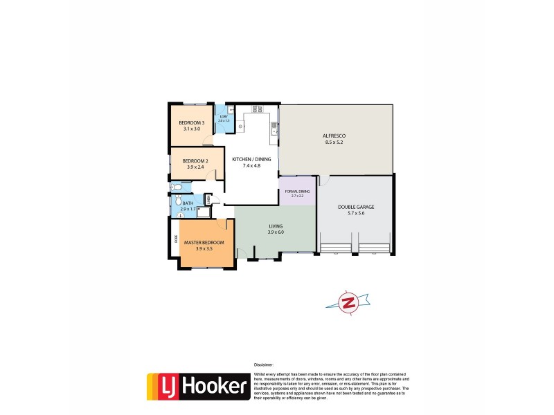 2 Aquilina Drive, Plumpton NSW 2761 Floorplan
