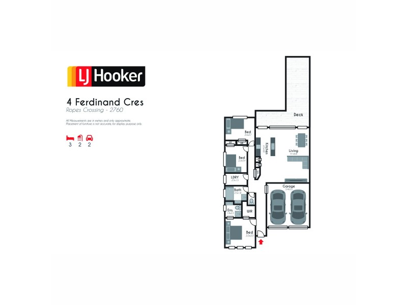 4 Ferdinand Crescent, Ropes Crossing NSW 2760 Floorplan