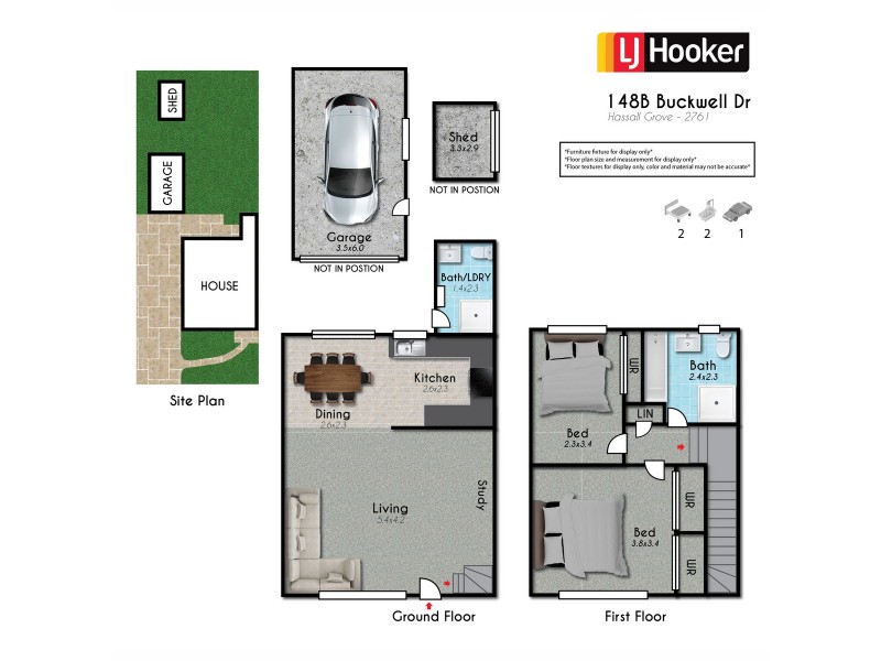 148B Buckwell Drive, Hassall Grove NSW 2761 Floorplan