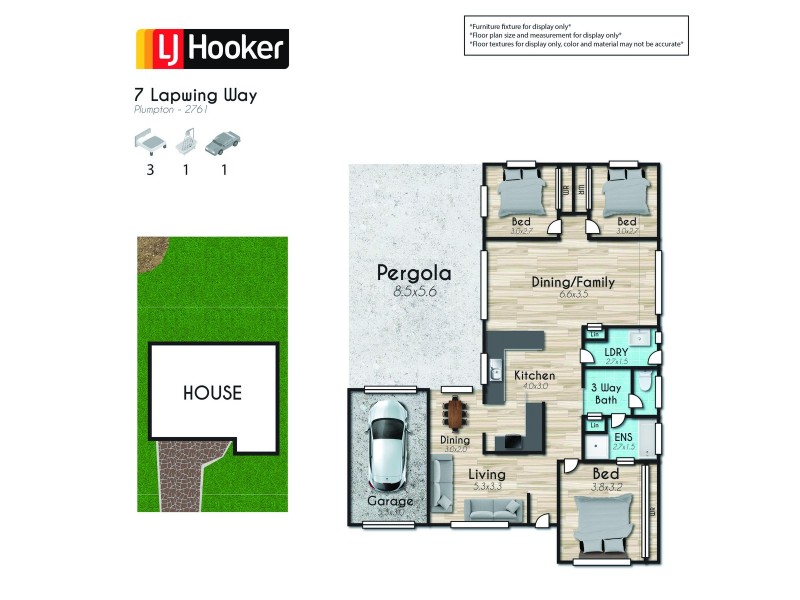 7 Lapwing Way, Plumpton NSW 2761 Floorplan