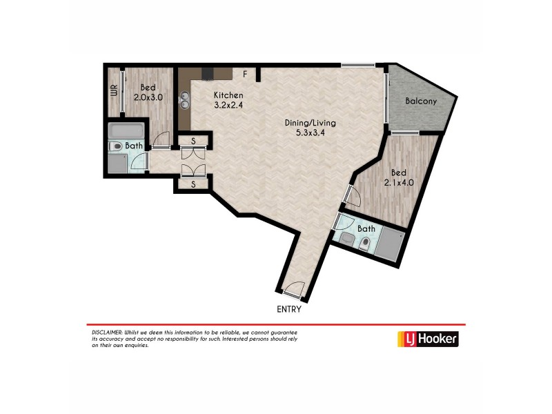 22/130 Main Street, Blacktown NSW 2148 Floorplan