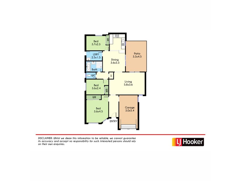 5 Ornella Avenue, Glendenning NSW 2761 Floorplan