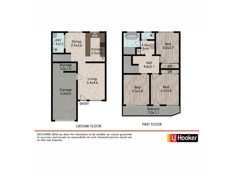 6/12 Bunting Street, Emerton NSW 2770 Floorplan